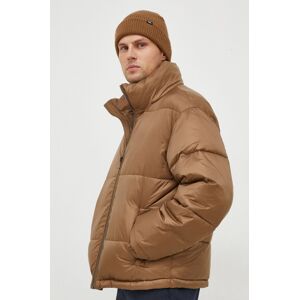 Trussardi rövid kabát férfi, barna, téli