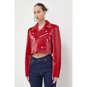 Moschino Jeans dzseki női, piros, átmeneti