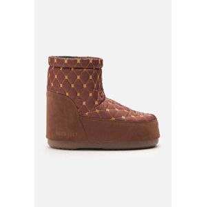 Moon Boot hócipő Icon Low Nolace Quilted barna, 14094800.002