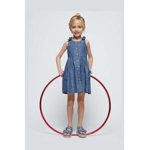 Mayoral gyerek vászonruha mini, harang alakú