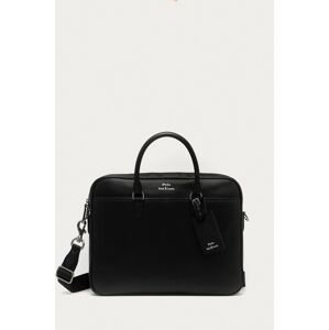 Polo Ralph Lauren bőr táska fekete