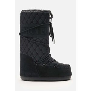 Moon Boot hócipő Icon Quilted fekete, 14029000.001