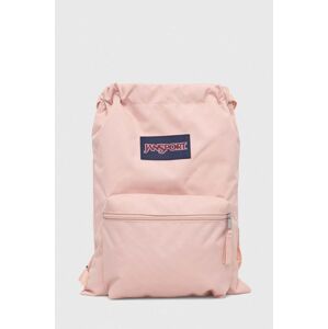 Jansport hátizsák rózsaszín, nyomott mintás