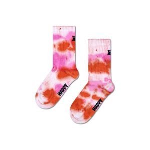 Happy Socks gyerek zokni Kids Tie-dye Sock rózsaszín