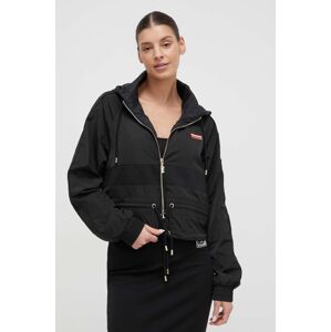P.E Nation rövid kabát női, fekete, átmeneti, oversize