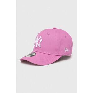New Era gyerek pamut baseball sapka NEW YORK YANKEES rózsaszín, nyomott mintás