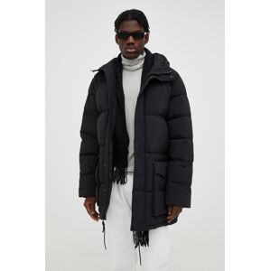 Drykorn rövid kabát férfi, fekete, téli