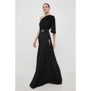 Elisabetta Franchi ruha fekete, maxi, harang alakú