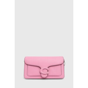 Coach bőr táska Tabby Shoulder Bag 26 rózsaszín