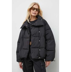 Won Hundred rövid kabát női, fekete, téli, oversize