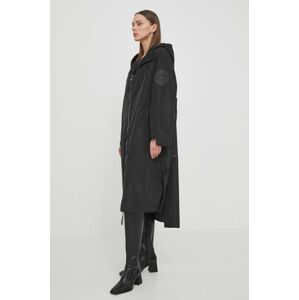 MMC STUDIO rövid kabát női, fekete, átmeneti