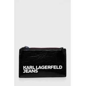 Karl Lagerfeld Jeans pénztárca fekete