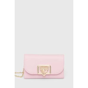 Chiara Ferragni lapos táska rózsaszín