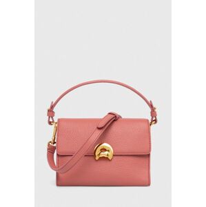 Coccinelle bőr táska rózsaszín