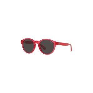 Polo Ralph Lauren gyerek napszemüveg piros, 0PP9505U