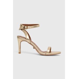 Kurt Geiger London bőr szandál Mayfair Strappy Sandal sárga, 2040961109