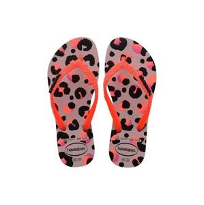 Havaianas gyerek tangapapucs KIDS SLIMLITTER TREN narancssárga