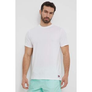 Tommy Jeans póló otthoni viseletre 2 db fehér, sima