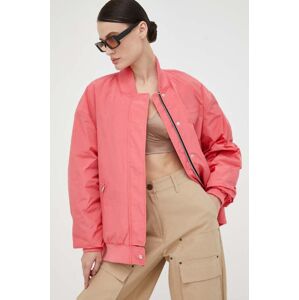 2NDDAY rövid kabát női, rózsaszín, átmeneti, oversize