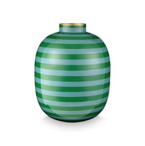 Pip Studio dekor váza Stripes Green
