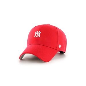 47brand pamut baseball sapka MLB New York Yankees piros, nyomott mintás, B-BRMPS17WBP-RD
