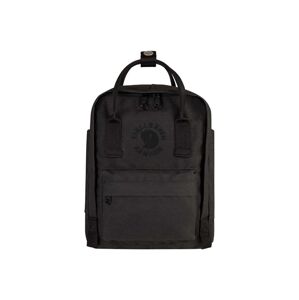 Fjallraven hátizsák Re-Kanken Mini fekete, kis, nyomott mintás, F23549