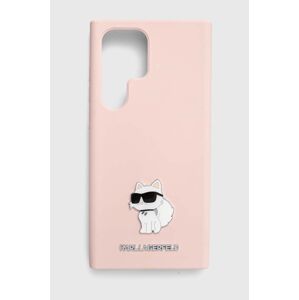 Karl Lagerfeld telefon tok S23 Ultra S918 rózsaszín