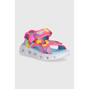 Skechers gyerek szandál HEART LIGHTS SANDALS COLOR GOOVE