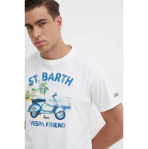 MC2 Saint Barth pamut póló férfi, nyomott mintás