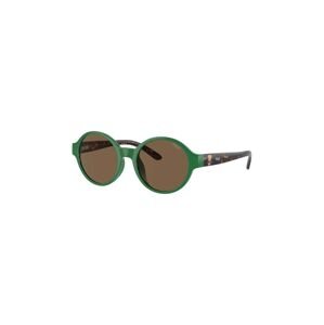 Polo Ralph Lauren gyerek napszemüveg zöld, 0PP9508U
