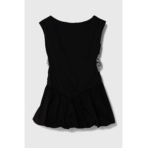 Pinko Up gyerek ruha fekete, mini, harang alakú