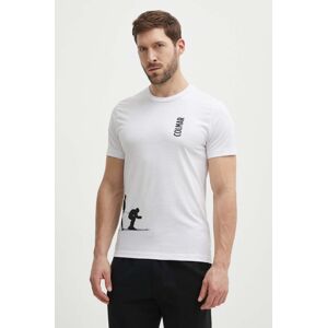 Colmar t-shirt fehér, férfi, nyomott mintás
