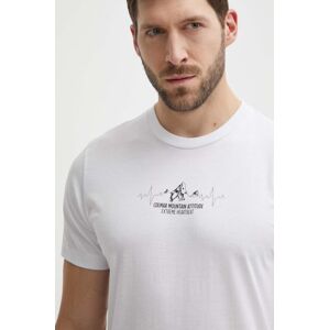 Colmar t-shirt fehér, férfi, nyomott mintás
