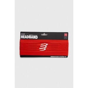 Compressport fejpánt Headband On/Off piros, XBNU3903