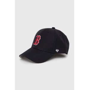 47brand gyerek baseball sapka MLB Boston Red Sox sötétkék, nyomott mintás, BMVP02WBV