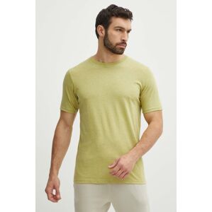 Helly Hansen t-shirt zöld, férfi, melange