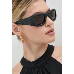 Bottega Veneta napszemüveg fekete, női, BV1303S