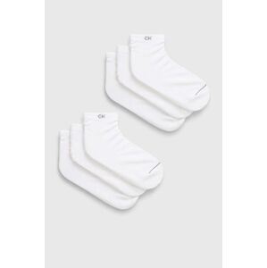 Calvin Klein zokni 6 pár fehér, férfi, 701222232