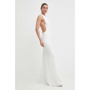 Elisabetta Franchi ruha fehér, maxi, testhezálló, AB58642E2