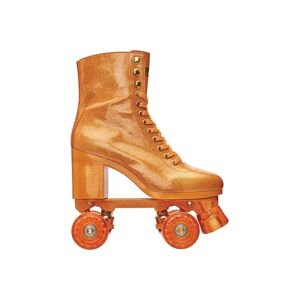 Impala görkorcsolya Sparkle Orange High Heel Rollerskates x Marawa