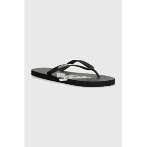 Emporio Armani Underwear flip-flop fekete, XVQS08 XN746 A120