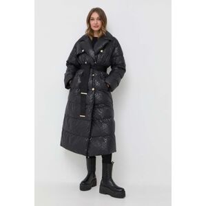 Pinko rövid kabát női, fekete, téli, 101640.A126