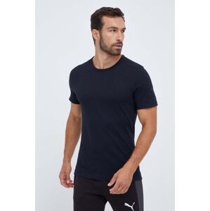 On-running t-shirt On-T fekete, férfi, sima