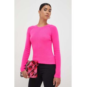 Pinko gyapjúkeverék pulóver női, rózsaszín, 102121.A1A7