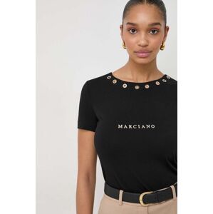 Marciano Guess t-shirt BETTY női, fekete, 4RGP24 6138A