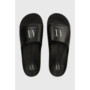 Armani Exchange papucs fekete, férfi, XUP012 XV675 S277