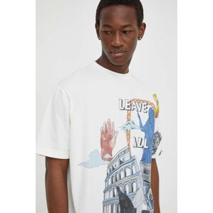 Iceberg t-shirt fehér, férfi, nyomott mintás