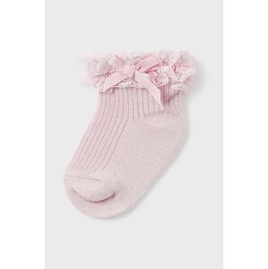 Mayoral Newborn gyerek zokni rózsaszín
