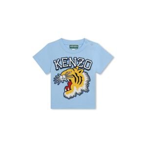 Kenzo Kids gyerek pamut póló nyomott mintás