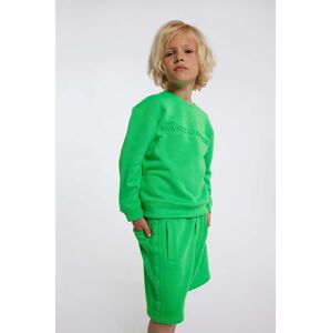 Marc Jacobs gyerek rövidnadrág zöld, sima, állítható derekú